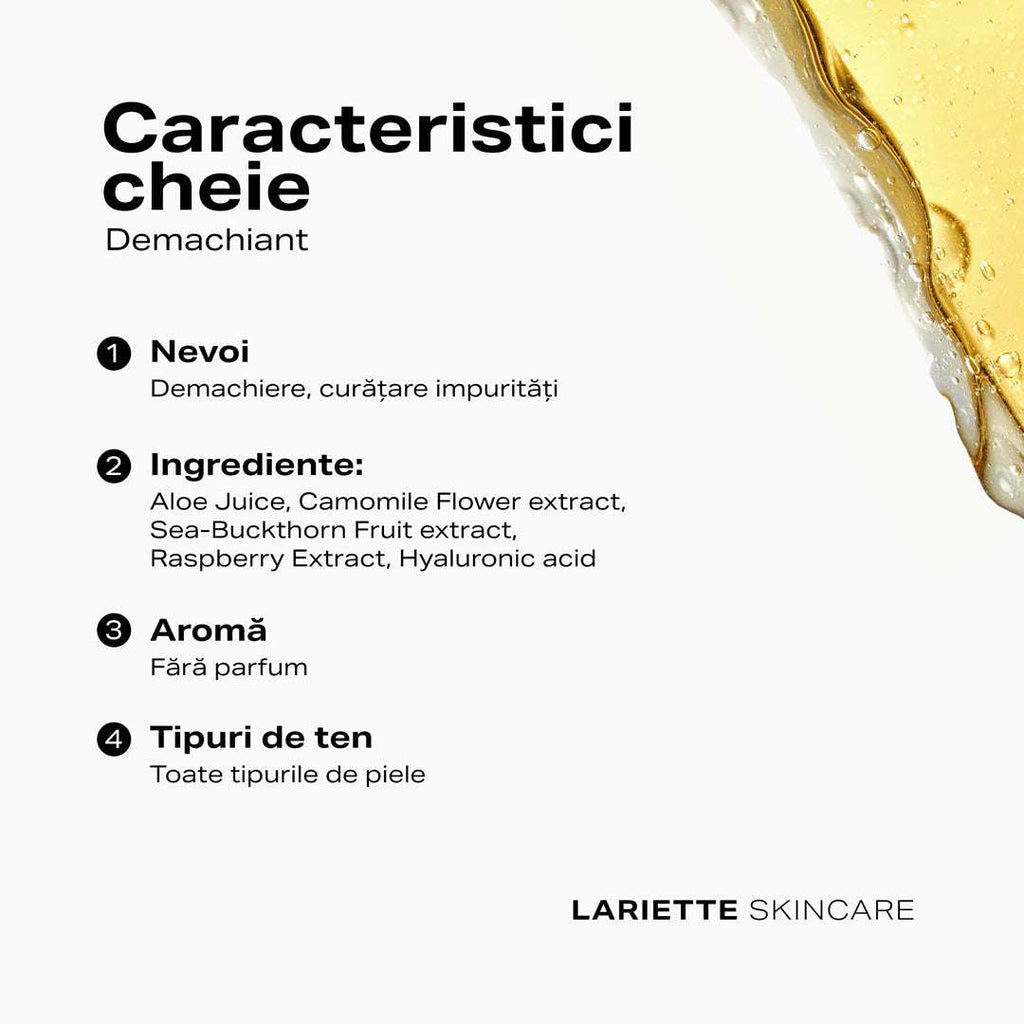 Nettoyant biphasique à l'acide hyaluronique, 100 ml