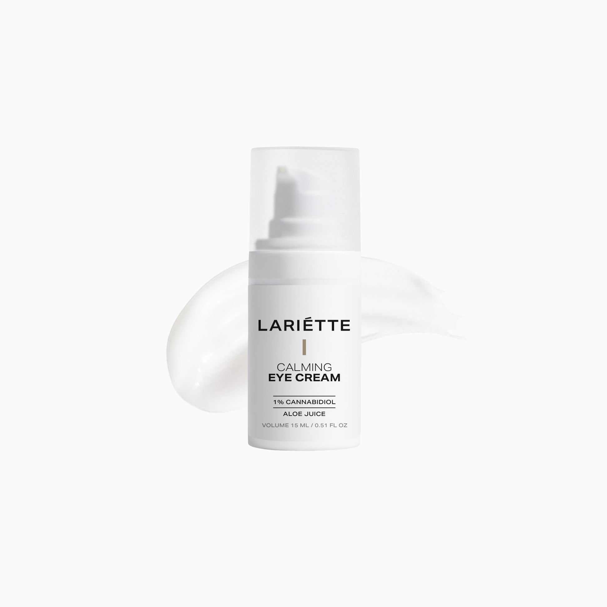 Crème contour des yeux à 1 % de cannabidiol, 15 ml