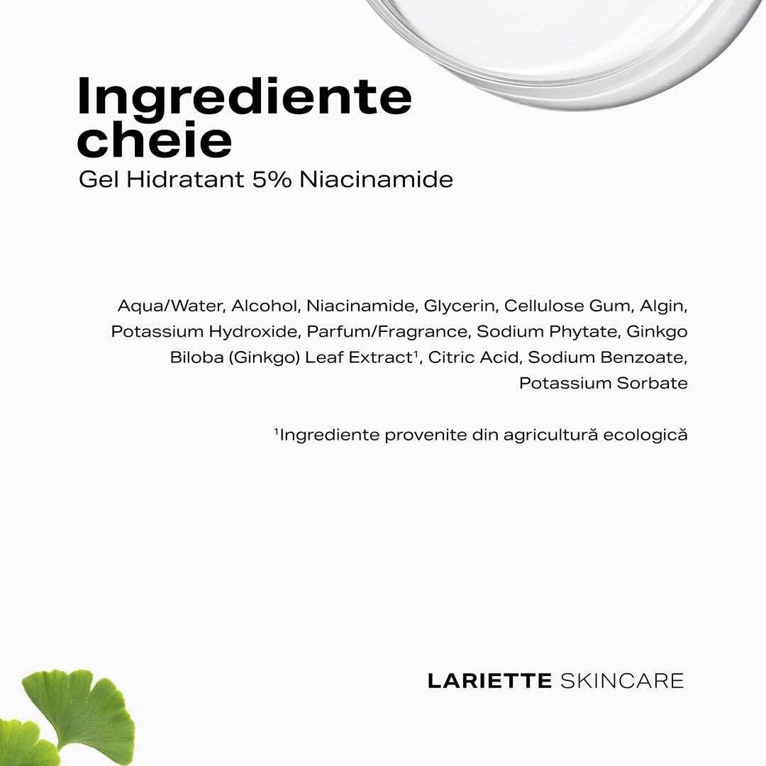 Gel hydratant à la niacinamide 5 %, 50 ml