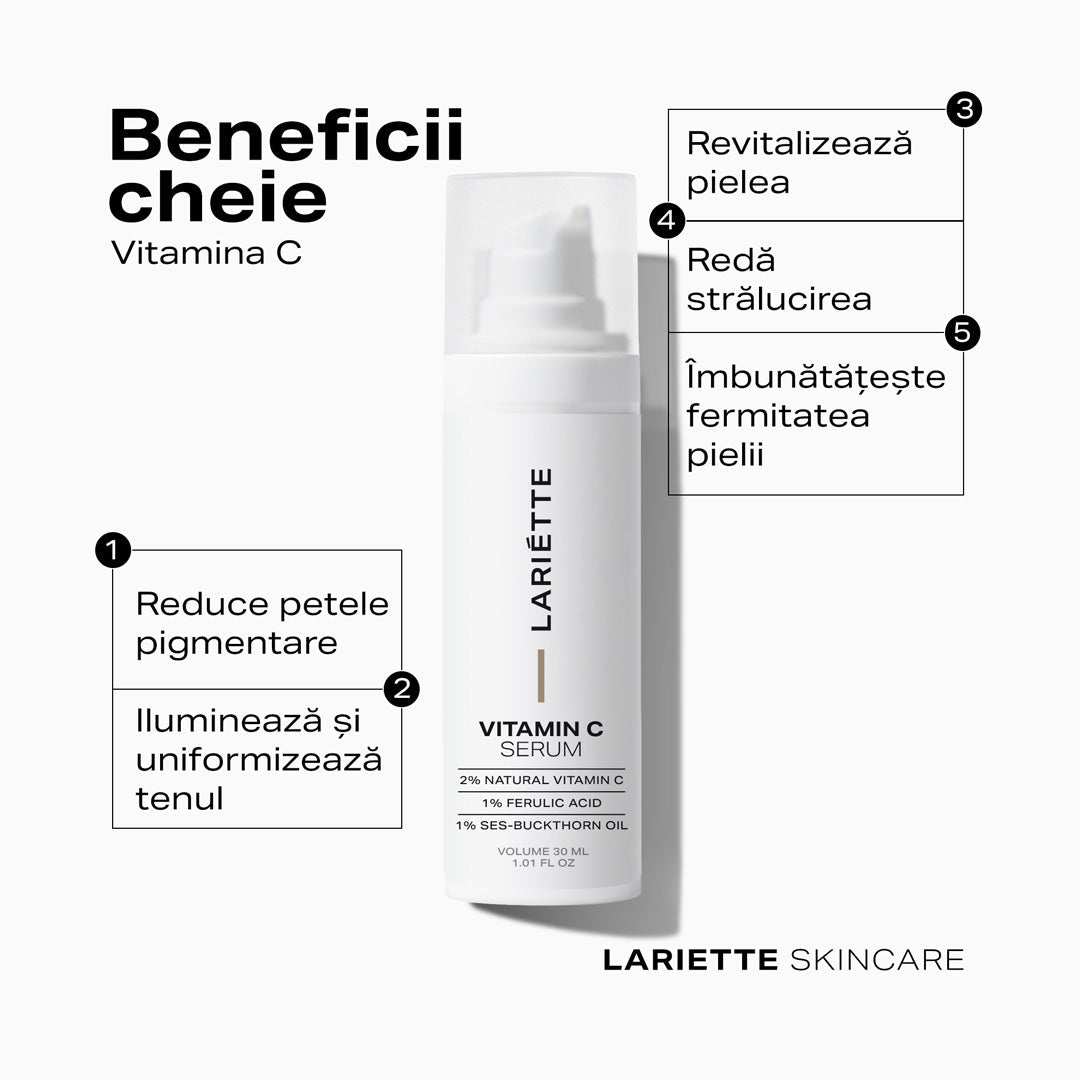 Sérum de vitamine C naturelle à 2 %, 30 ml